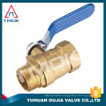 brass ball valve importer in delhi 2000wog threaded ball valve with o-ring seal gland factory stock